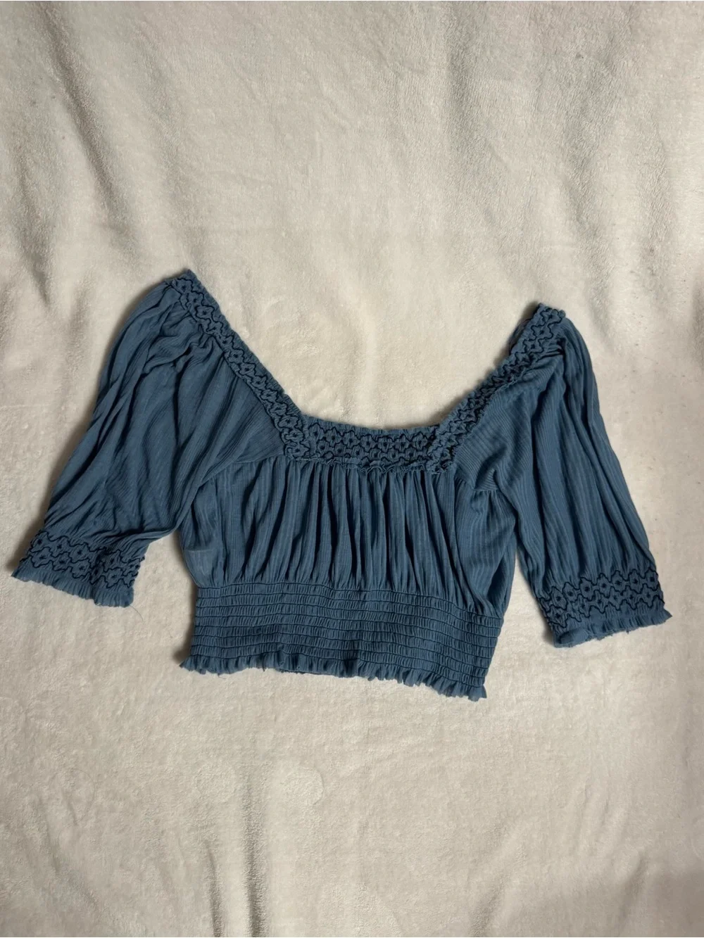 Free People Embroidered Top - small